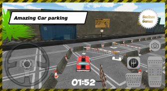 Extreme Red Car Parking screenshot 11