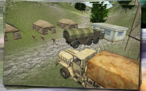 ارتش راننده کامیون 3D - سنگین حمل و نقل چالش screenshot 6