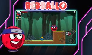 Hero Ball Red Ball 8 Adventure screenshot 0