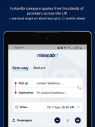 minicabit Taxi Cab and Airport Transfer App screenshot 6