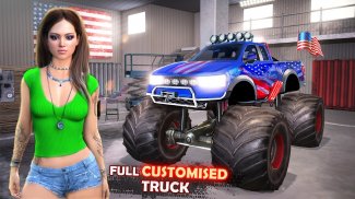 Monster Truck Stunt Car Games screenshot 7