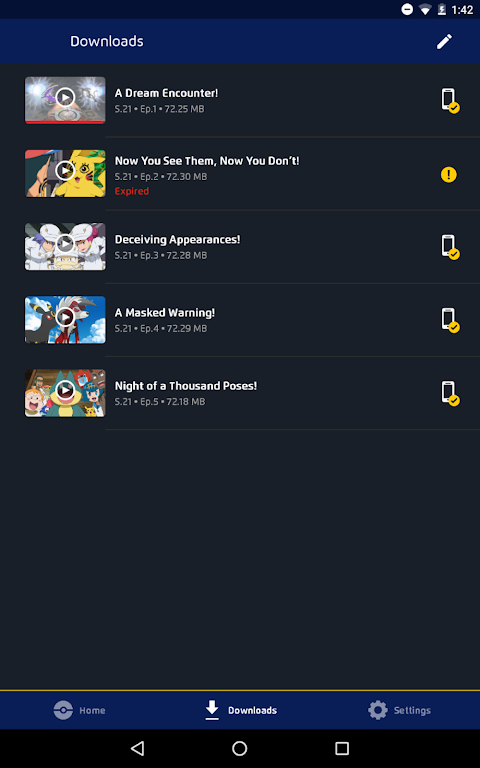 TV Pokémon::Appstore for Android