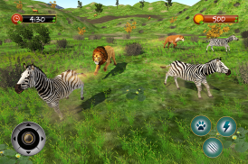 Simulador de Leão:Jogo de Sobrevivência de Animais screenshot 4