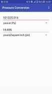 bar to psi to kpa : pressure converter screenshot 0