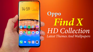 Themes for Oppo Find X: Oppo Find X Launcher screenshot 1