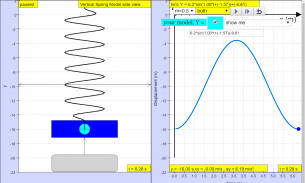 Vertical SHM Simulator Lab screenshot 3