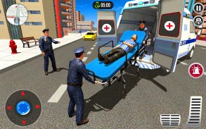 Police Ambulance Driving Games screenshot 6