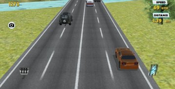 3D 2016 سباق السيارات screenshot 5