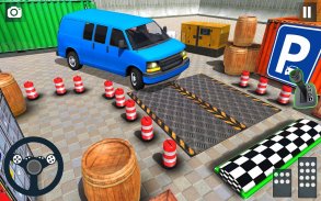 سخت کامیون پارکینگ 2019: کامیون رانندگی بازی ها screenshot 7