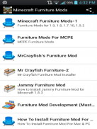 móveis Minecraft screenshot 16