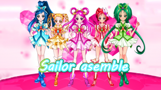 Dressup: Sailor tranform 1 screenshot 1