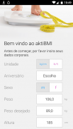 Diário de Peso, BMI - aktiBMI screenshot 5