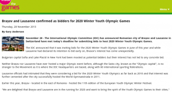 Sochi 2014 Winter Games News screenshot 1