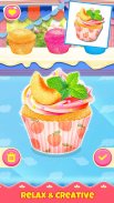 Cupcake Games Food Cooking screenshot 0