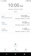 Alarm - World time alarm screenshot 1