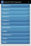 Android HTML5 Supported screenshot 9