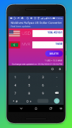 Maldives Rufiyaa US Dollar Converter - USD & MVR screenshot 1