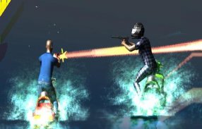 Water Bike Shooting Race screenshot 0