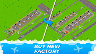 Idle Airplane: Factory Tycoon screenshot 3