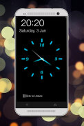 Glowing Reloj Locker (azul) screenshot 2