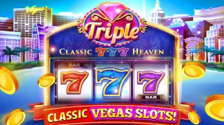 777 Classic Slots: Mesin Slot Kasino Gratis screenshot 1