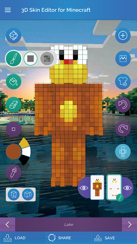 QB9's 3D Skin Editor for Minecraft Apk Download for Android- Latest version  2.1.4- com.qb9.skineditor