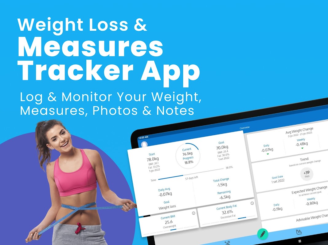 Weight Loss & Measures Tracker - APK Download for Android | Aptoide