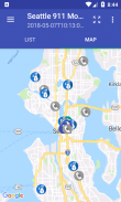 911 Incidents in Seattle screenshot 1