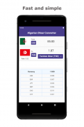 Algerian Dinar converter screenshot 0