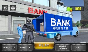 Security Van Driver USA Bank Cash Transport Sim screenshot 9