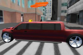 Çılgın Limuzin 3D Şehir Sürücü screenshot 2