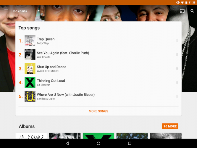 Google Play Music screenshot 3