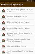 Belajar Servis Sepeda Motor screenshot 1