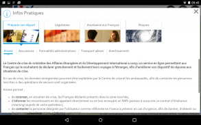 Conseils Voyageurs screenshot 1