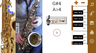 2D Saxofón Notas screenshot 6