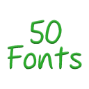 Fonts Message Maker Icon