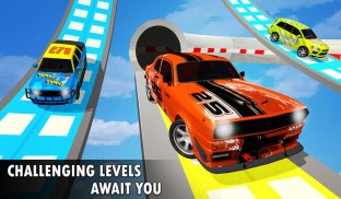 Mega Ramp Police Car Stunts Cop Car GT Racing Game screenshot 12