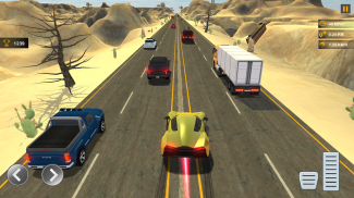 Heavy Traffic Rider Car Game screenshot 1