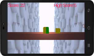 Jumping jelly - arcade jumping cube screenshot 2
