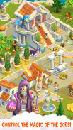 Divine Academy: jeu de ferme avec les dieux grecs screenshot 1