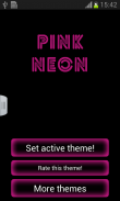 Pink Neon Keypad Free screenshot 0