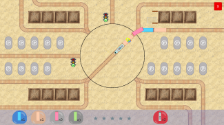 Egghead Train Dash - A Time Management Game screenshot 1