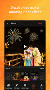 Diwali Video Maker screenshot 1