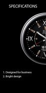 Messa Watch Face BN27 Black screenshot 0