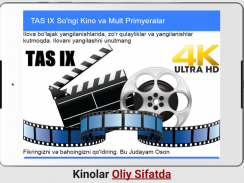 Tas Ix Kino - Multfilmar - Ortiqcha MB Sariflamang screenshot 1