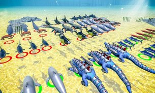 Sea Animal Kingdom: War Simulator screenshot 0