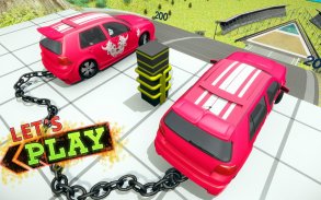 Chained Car Crash Beam Drive: Unfallsimulator screenshot 4