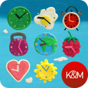 KM Watch faces / Clock Widgets Icon