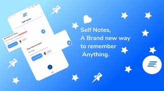 SelfNotes: Notes in Status bar screenshot 1