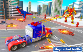 Limo Robot Game:Robot Car Game screenshot 5